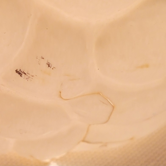 Vintage Snowman Top Hat Christmas Tree Blow Mold 7.5" Height - Picture 5 of 10